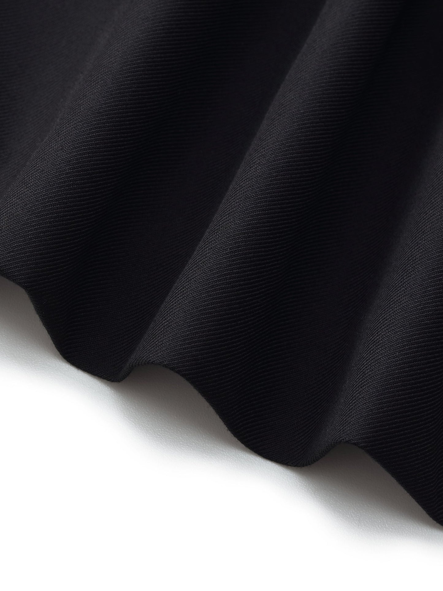 Tencel Blend Ruffle Hem Pleated Tank Top And A-Line Skirt Two-Piece Set