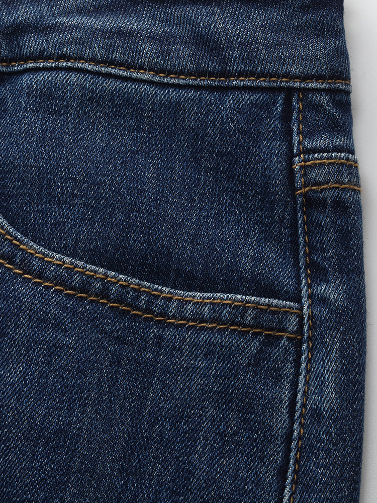 Denim Adjustable Waist Women Jeans