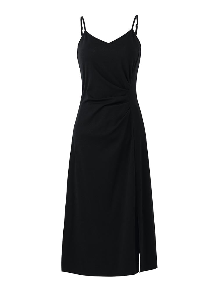 Cardigan And Slip Midi Work Dress Two-Piece Set