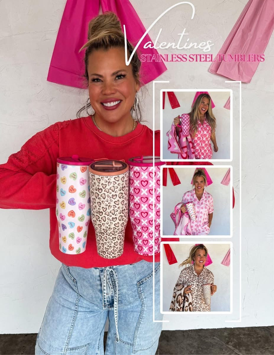 Luxe PJ’s, Tumblers & Blankets