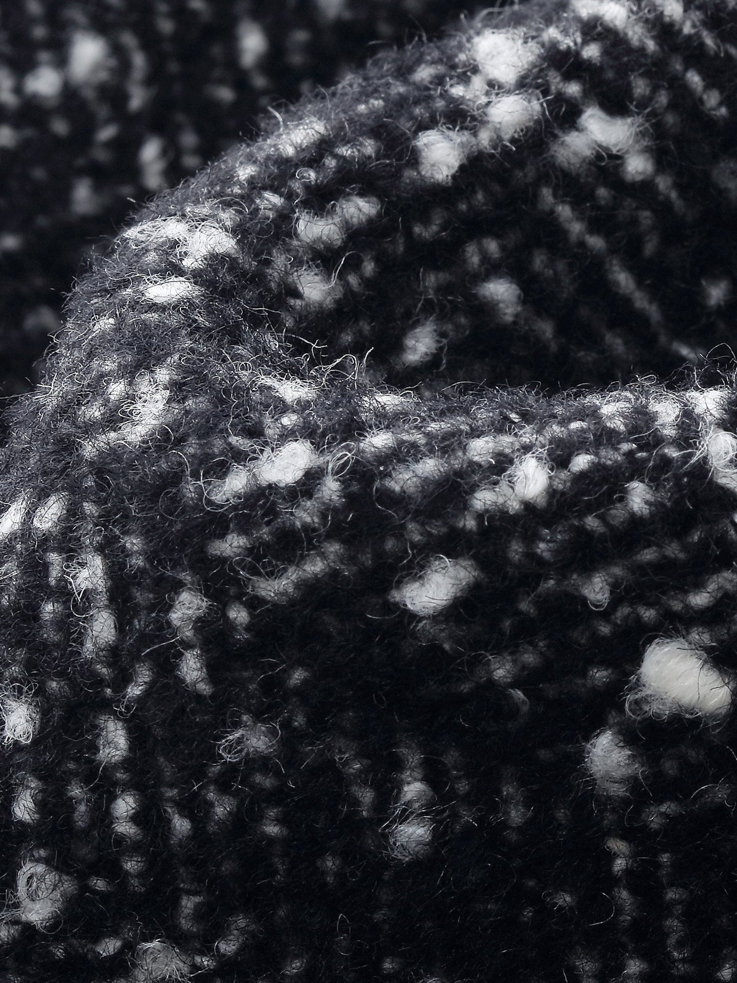 Wool Blend Unisex Oversized Coat