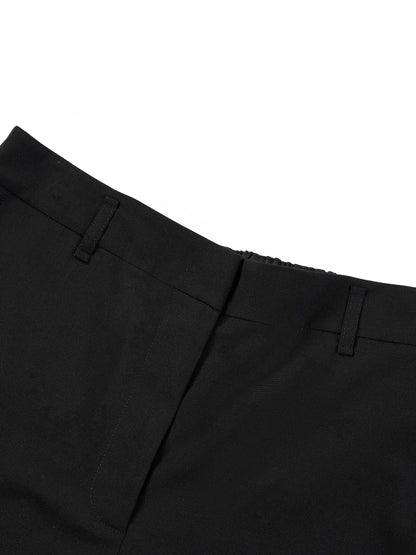 [Preview] Machine Washable Wool Women Bermuda Shorts