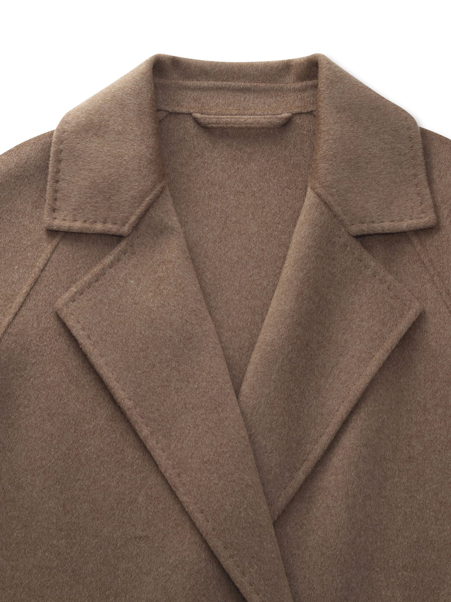 Cashmere Wool Blend H-Line Women Overcoat