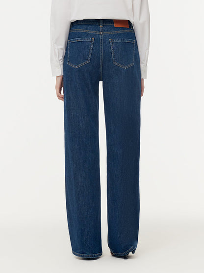 Denim Adjustable Waist Women Jeans