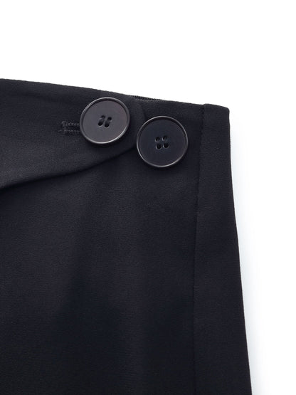 [Preview] Acetate Blend Women Wide Leg Pants