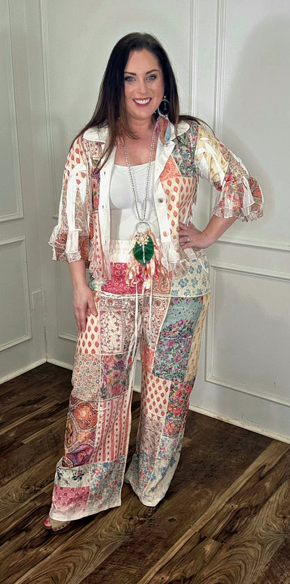 Origami - Perfect Patchwork Bloom Top