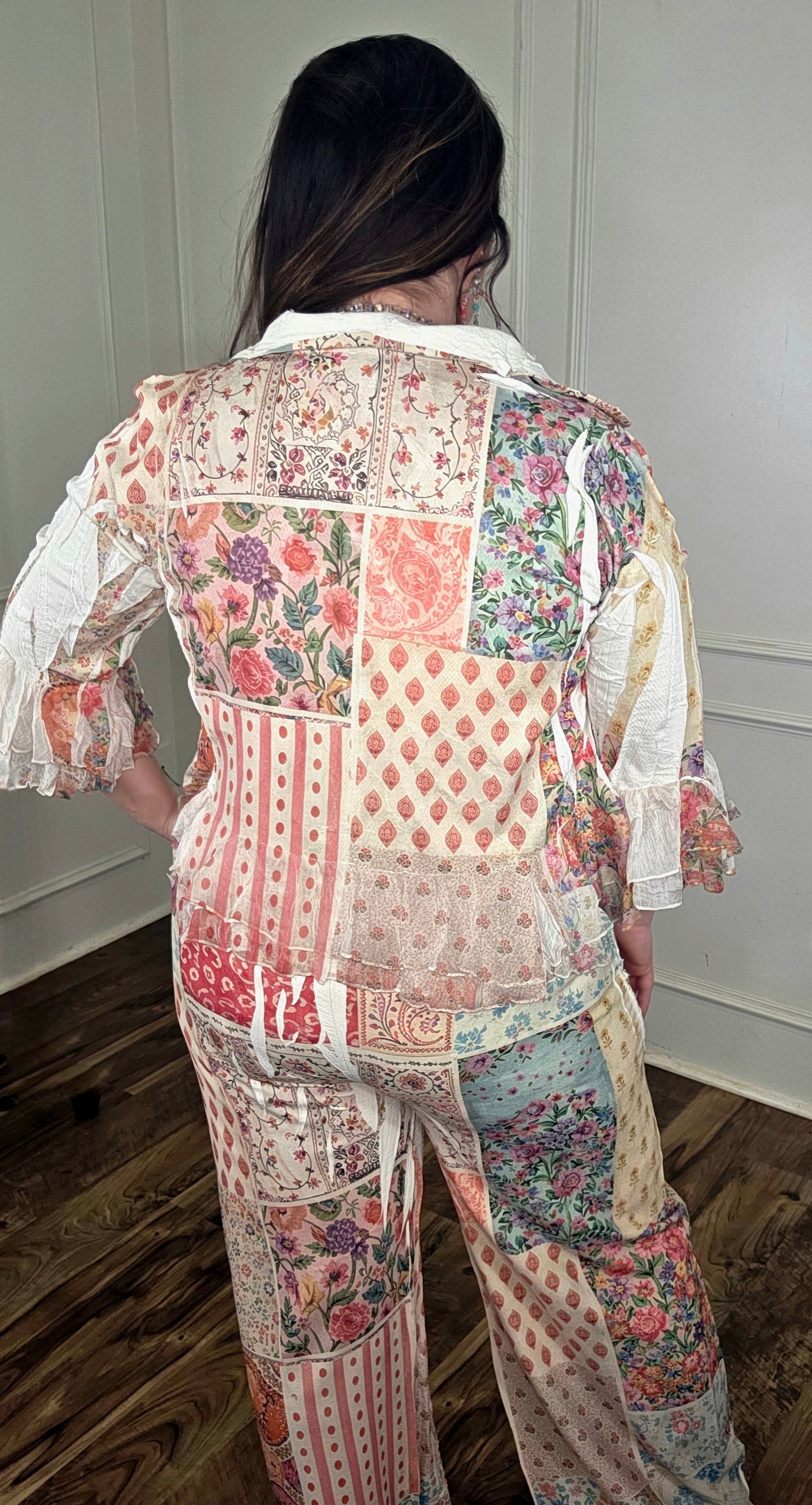 Origami - Perfect Patchwork Bloom Top