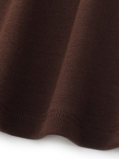 Tie Front Openwork Cardigan And Knit Strap Dress Two-Piece Set