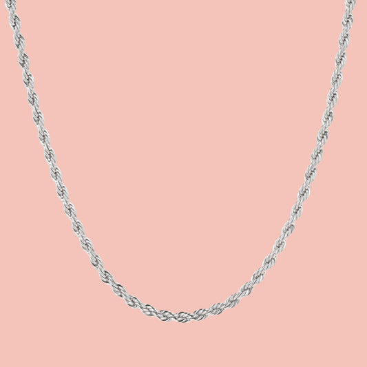 23 Inch Rope Chain Necklace