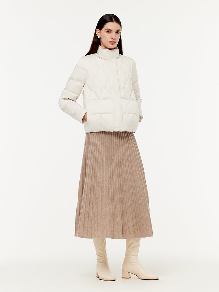 Stand Collar Goose Down Jacket