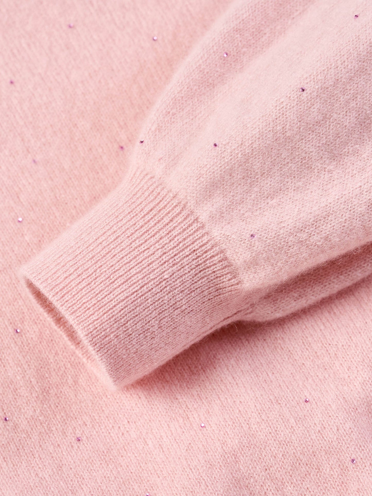 [Preview] 100% Cashmere Beaded Sequins Women Sweater