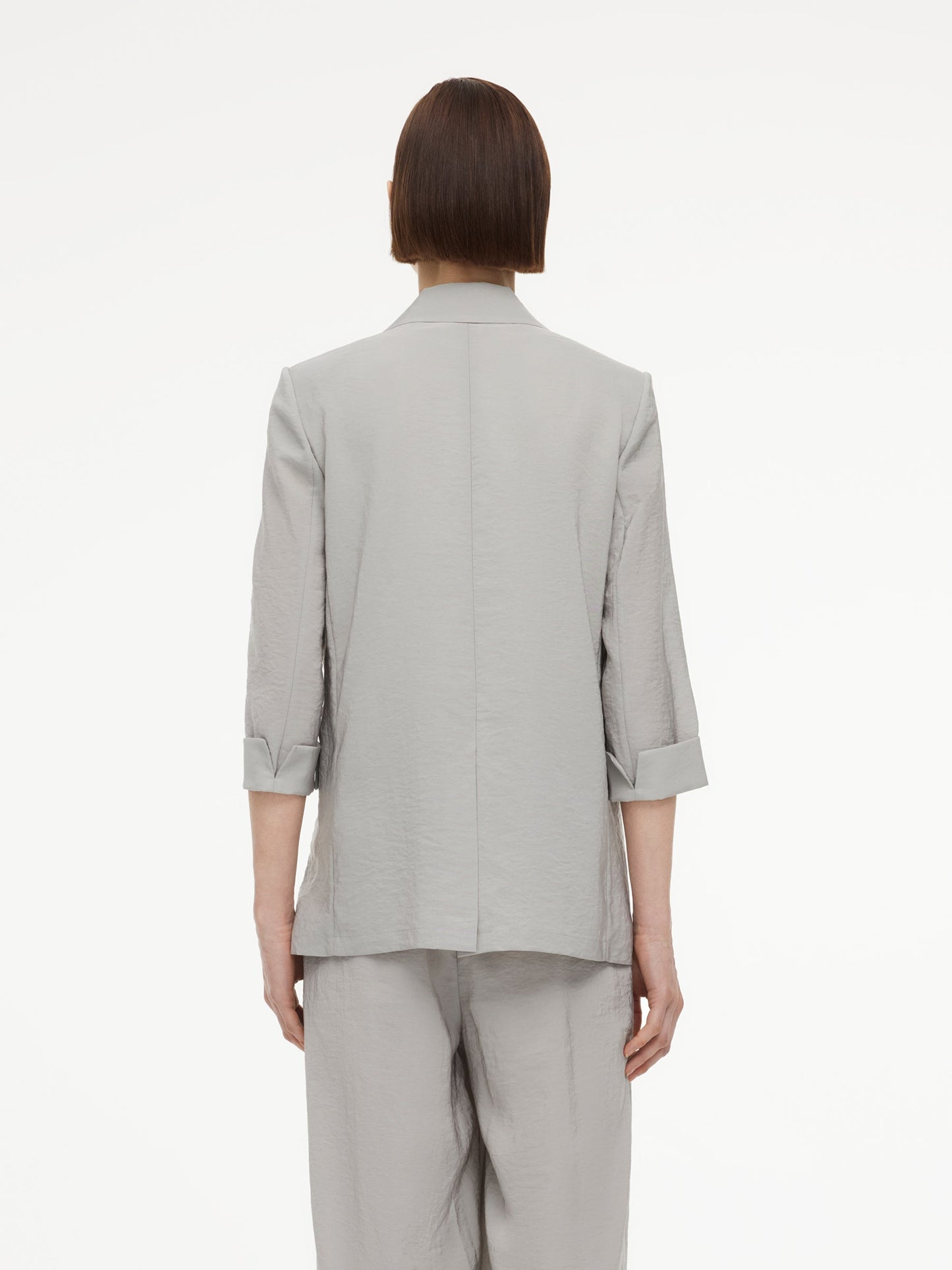 Triacetate Blend H-Line Women Blazer