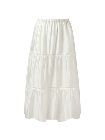 Tencel Blend Women A-Line Skirt