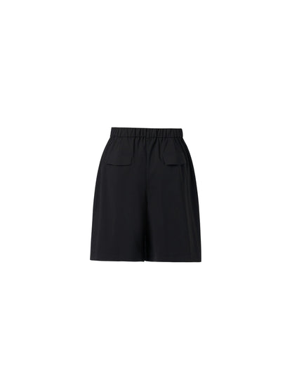 [Preview] Machine Washable Wool Women Bermuda Shorts