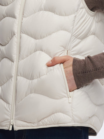 Lightweight Packable Zip-Up Women Goose Down Vest