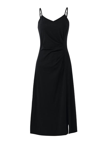 Cardigan And Slip Midi Work Dress Two-Piece Set