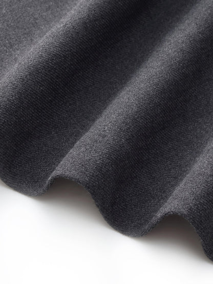 Worsted Wool Blend A-Line Women Skirt