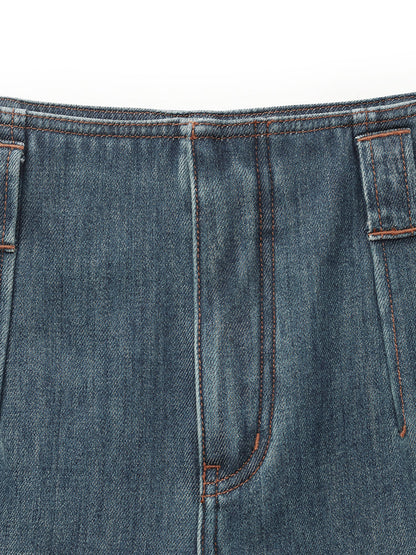 Wide Leg Women Fleece Lined Jeans