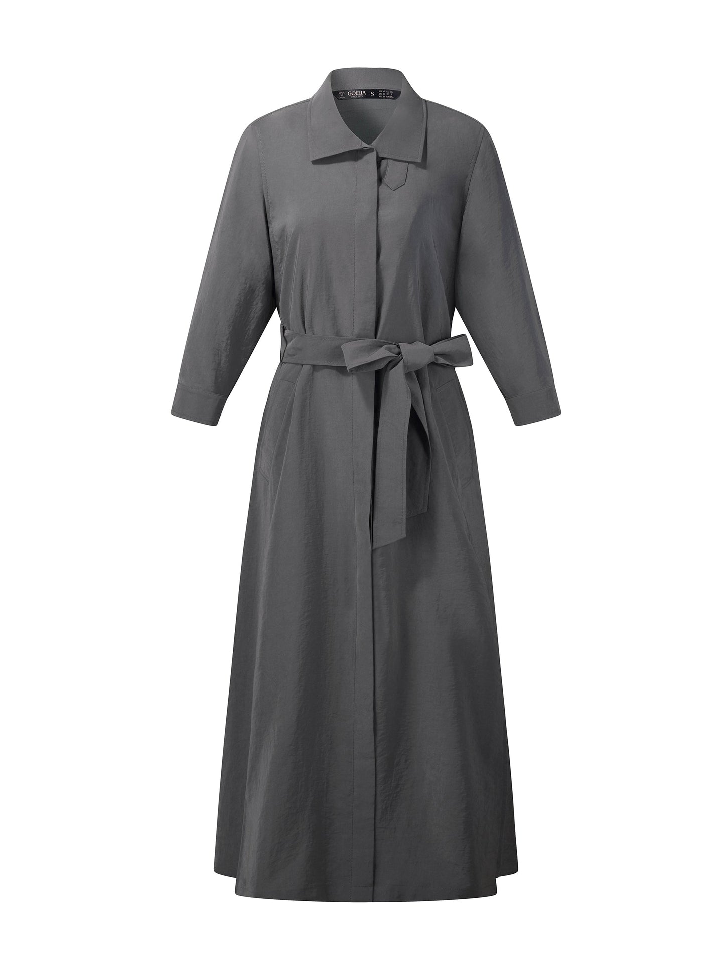 [Preview] Triacetate Blend Women Trench Coat