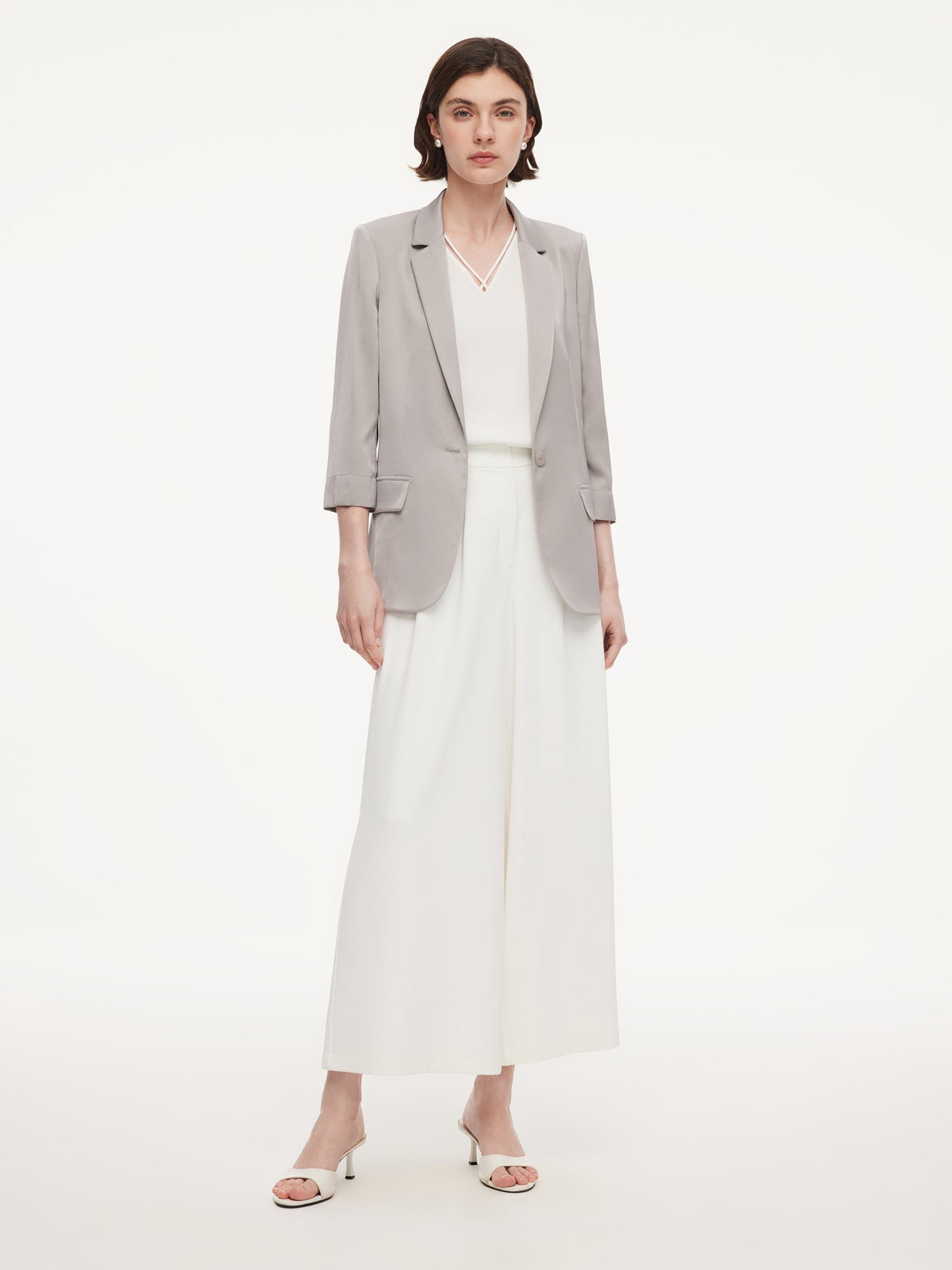 22MM Mulberry Silk Women Blazer