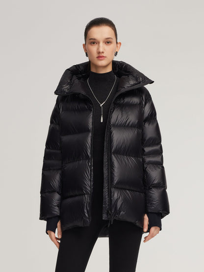 Waterproof And Windproof Unisex Hooded Goose Down Jacket