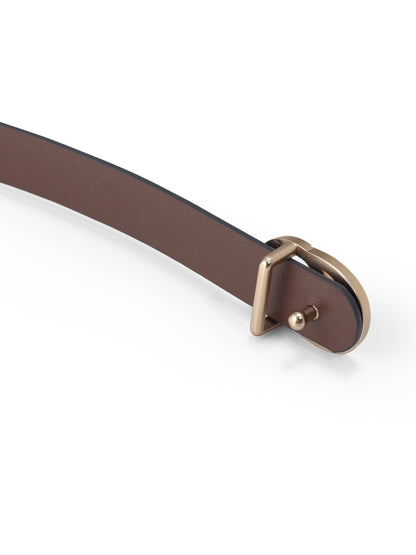 GO Letter Women Leather Belt Size Small