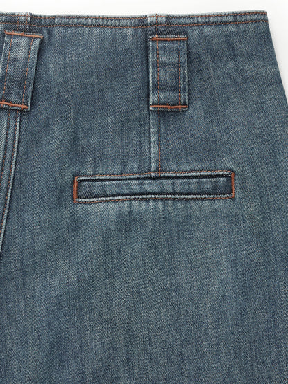 Wide Leg Women Fleece Lined Jeans