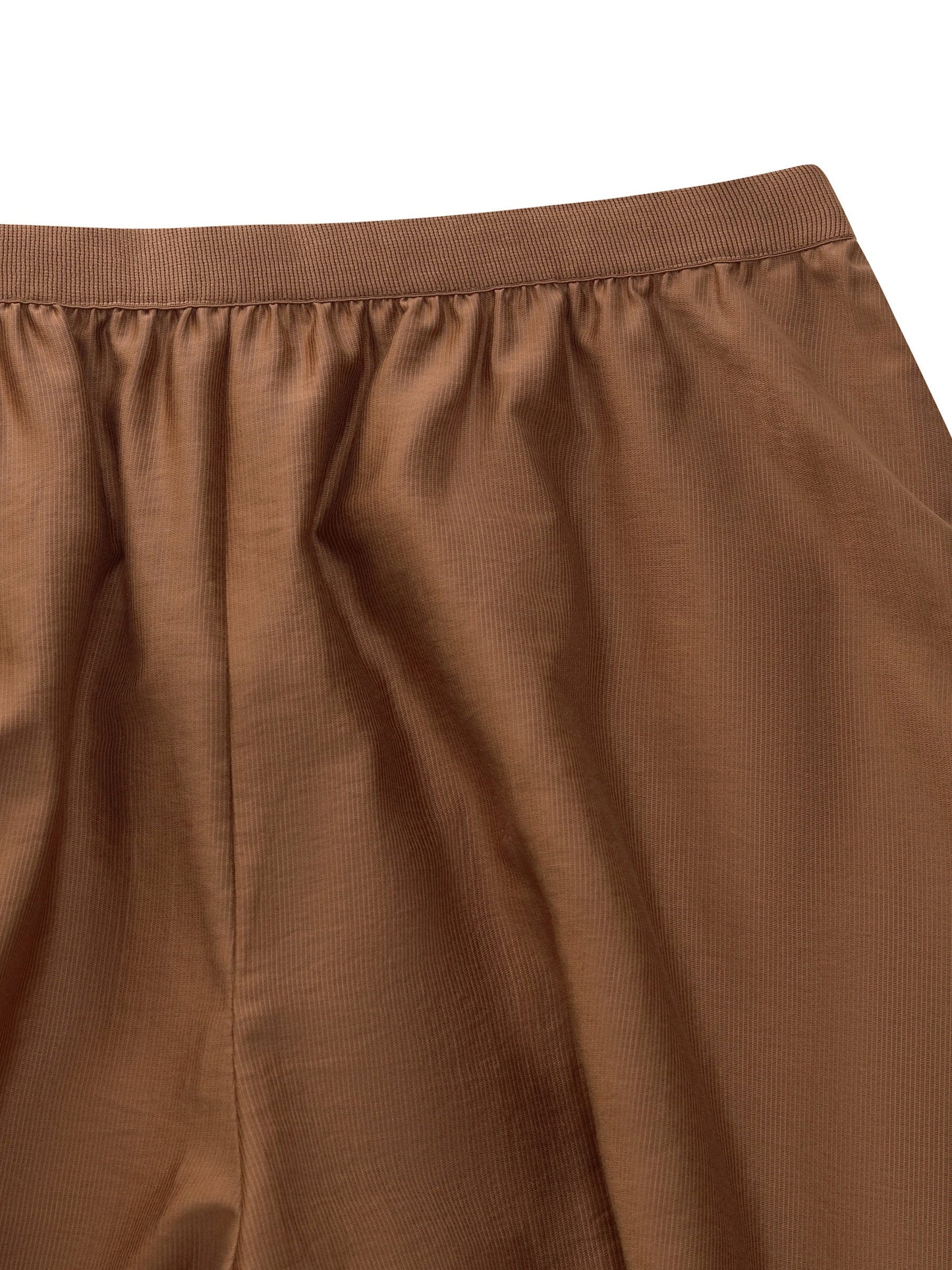Tencel Blend Elastic Waist Women Culottes