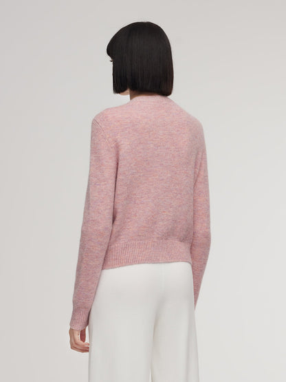 Alpaca Wool Blend Women Cardigan