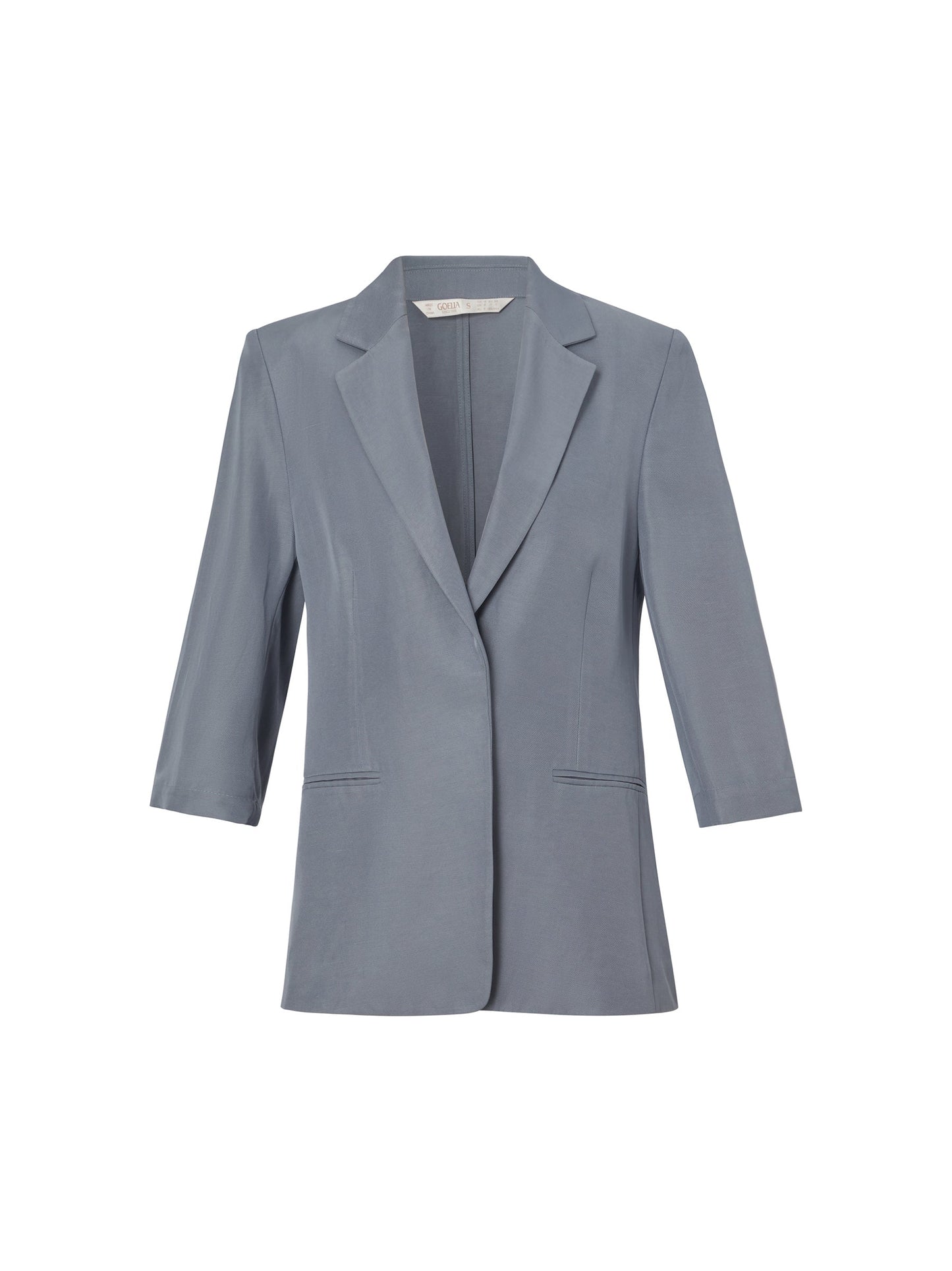 Acetate Tencel Linen Blend Women Blazer