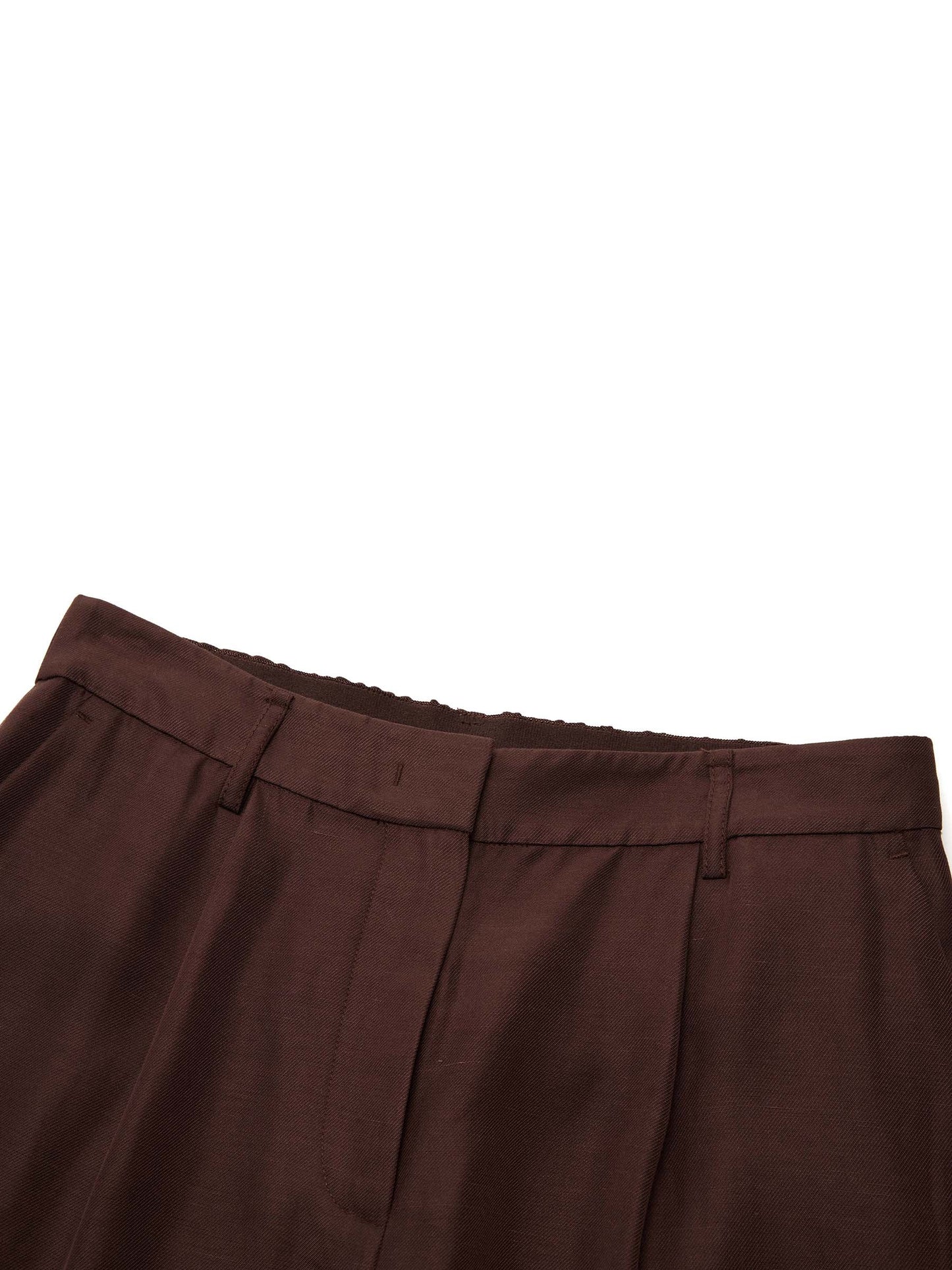 Tencel Acetate Linen Blend Women Pants
