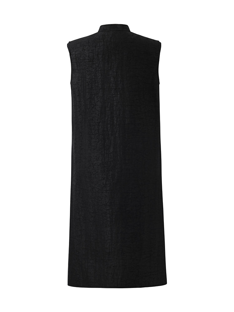 18 Momme Xiang Yun Silk Women Qipao Midi Dress