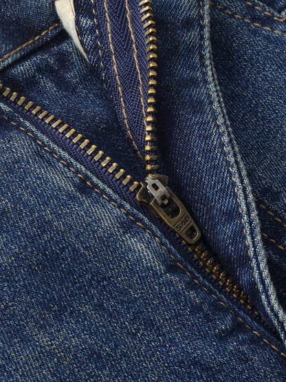 Denim Women Ankle-Length Cuffed Jeans