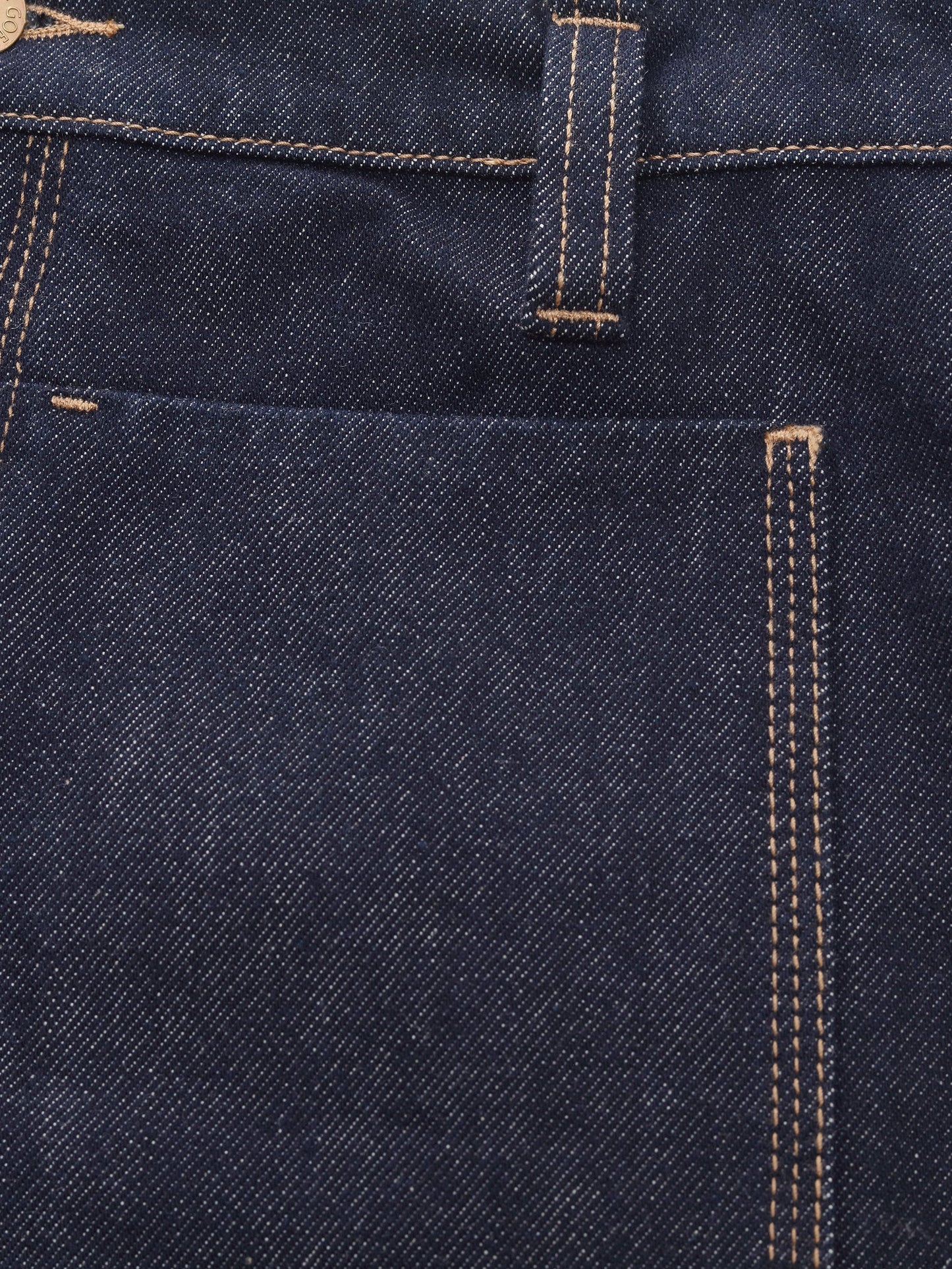 100% Cotton Denim Slimming Seamed Women Shorts With Belt