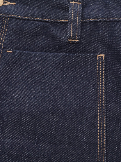 100% Cotton Denim Slimming Seamed Women Shorts With Belt