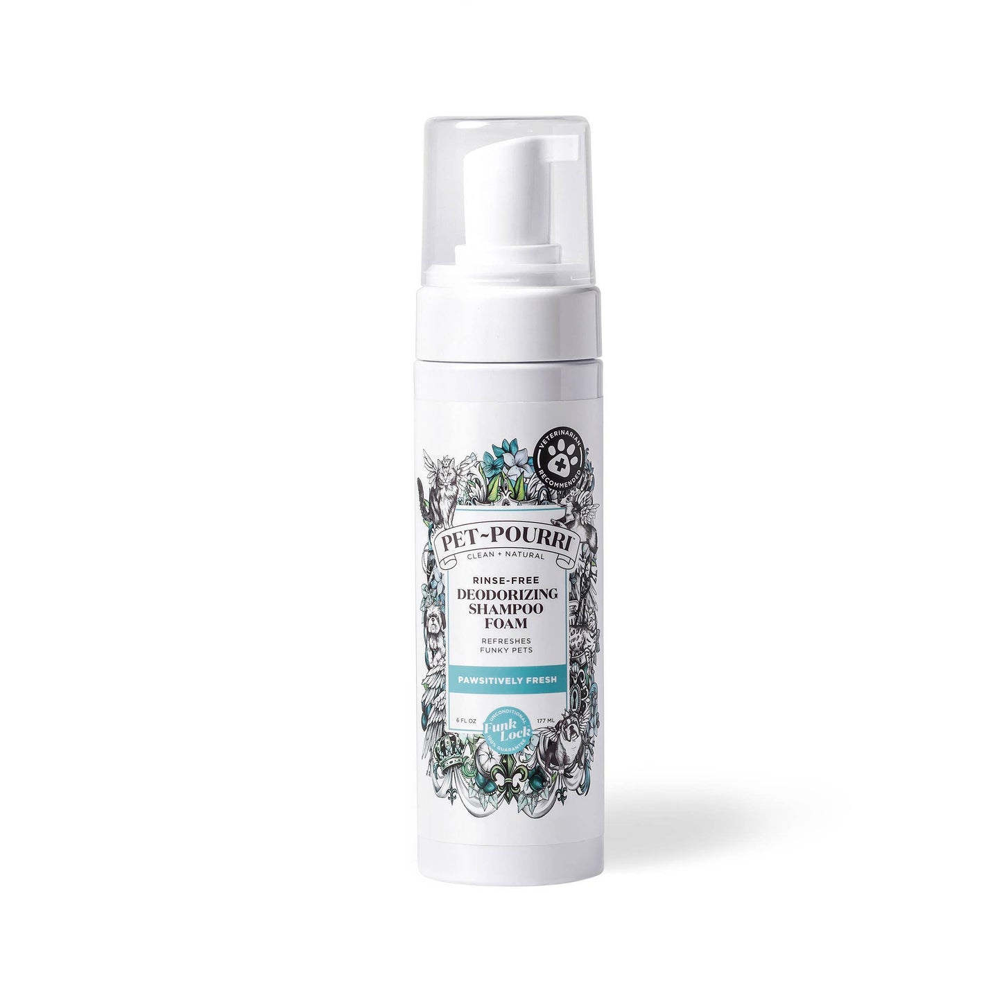 Pet~Pourri Pawsitively Fresh Rinse-Free Deodorizing Shampoo