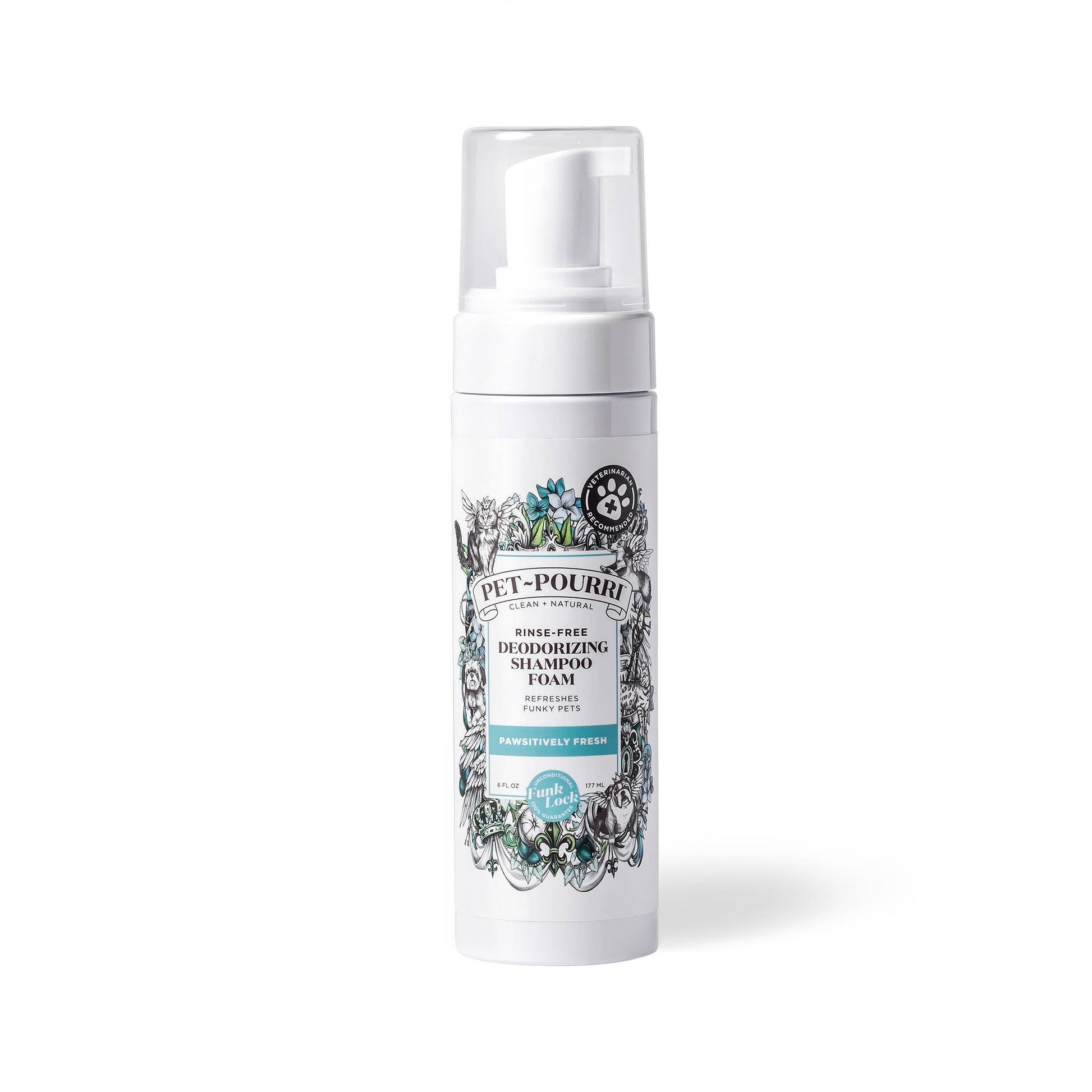 Pet~Pourri Pawsitively Fresh Rinse-Free Deodorizing Shampoo