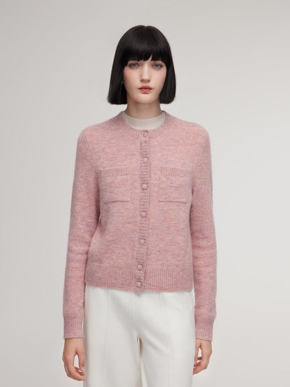 Alpaca Wool Blend Women Cardigan