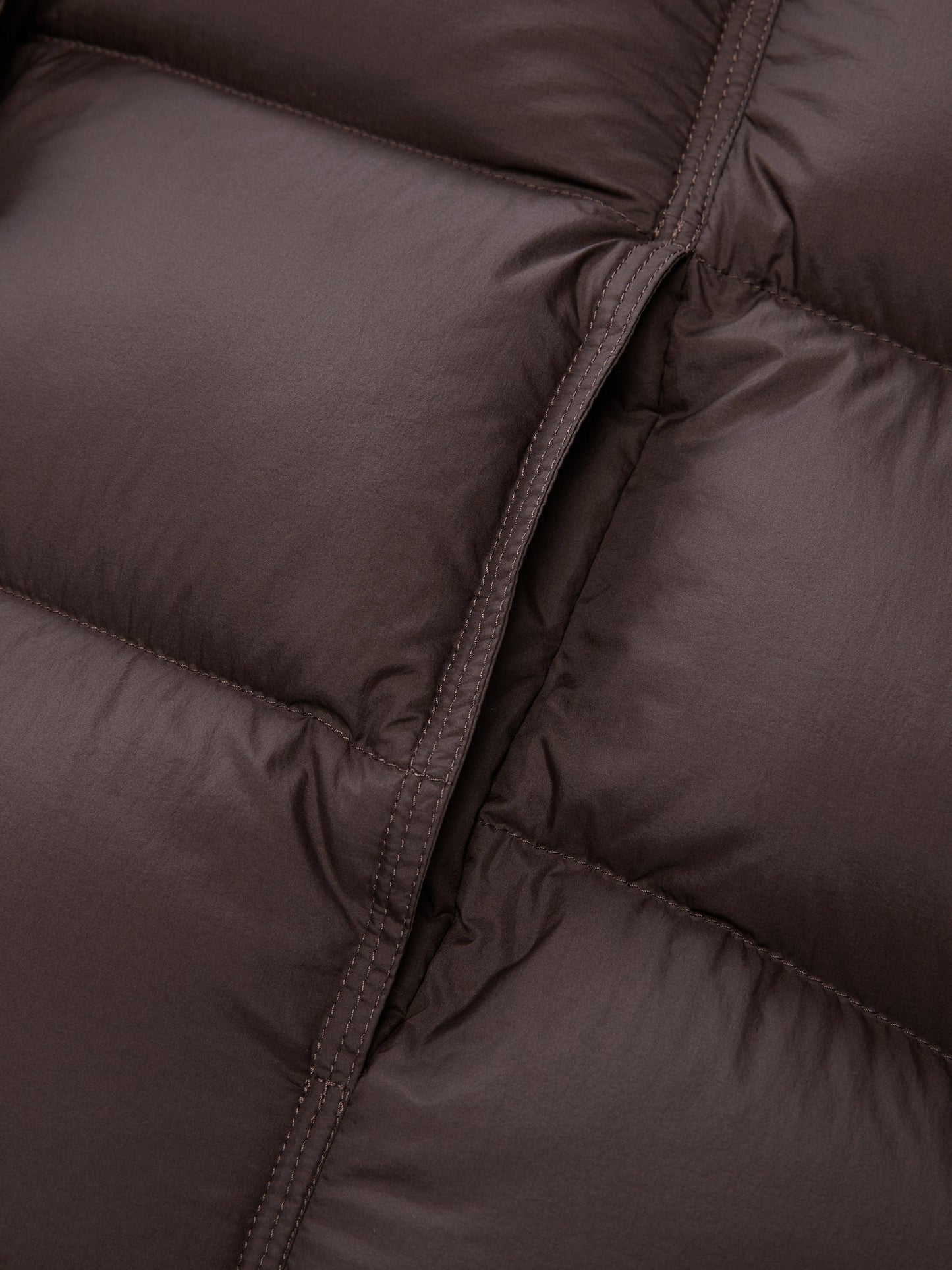 Cocoon Knitted Convertible Collar Goose Down Jacket