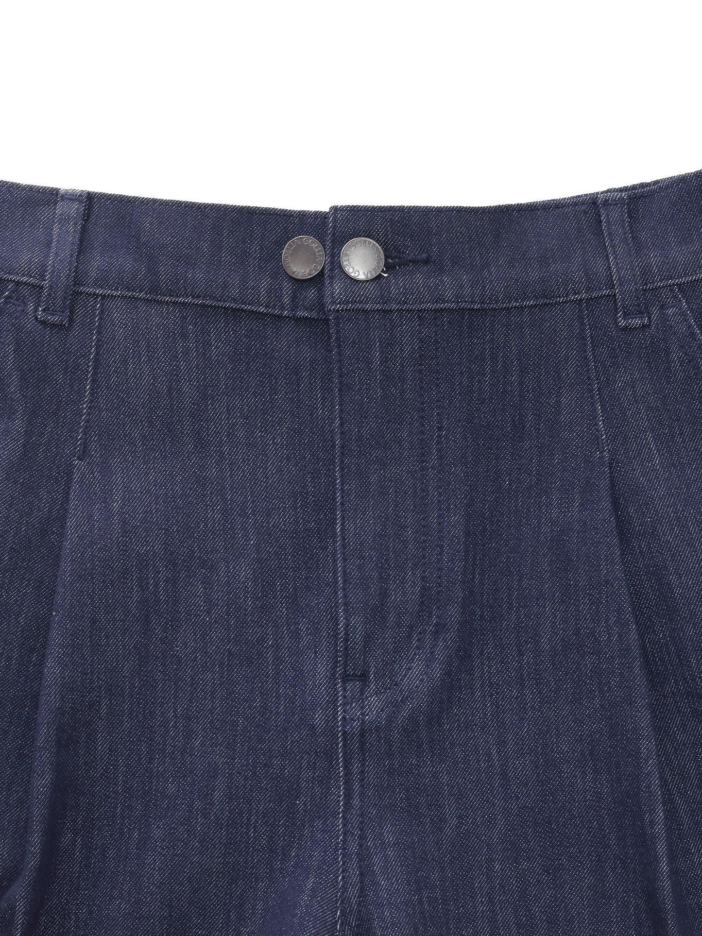 Stretchy Denim Adjustable Waist Women Shorts