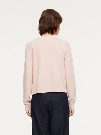 100% Wool Embroidered Women Cardigan