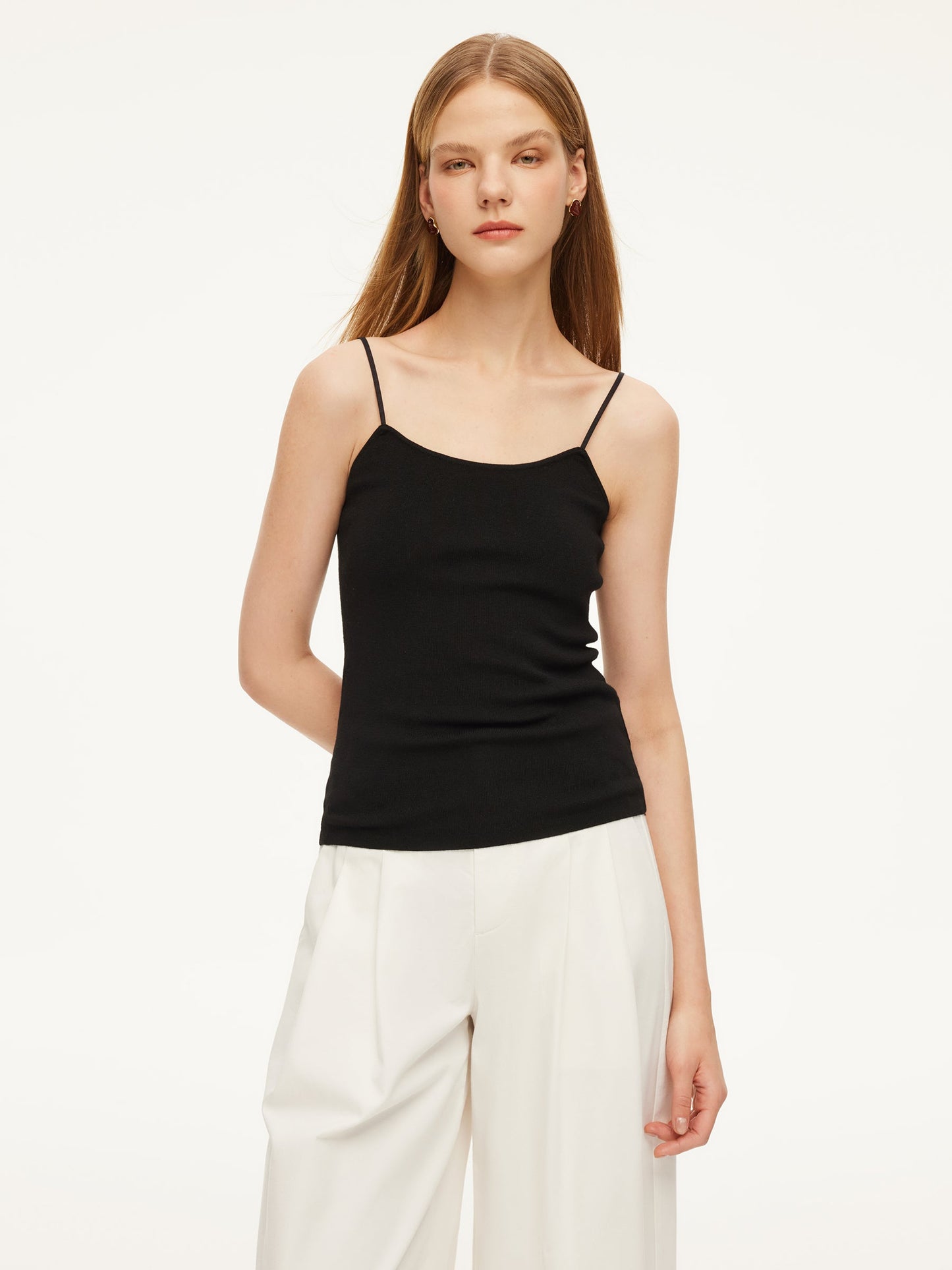 Elastic Straps Women Knit Camisole