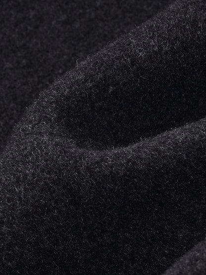 Wool Yak Blend Double-Faced Unisex Coat