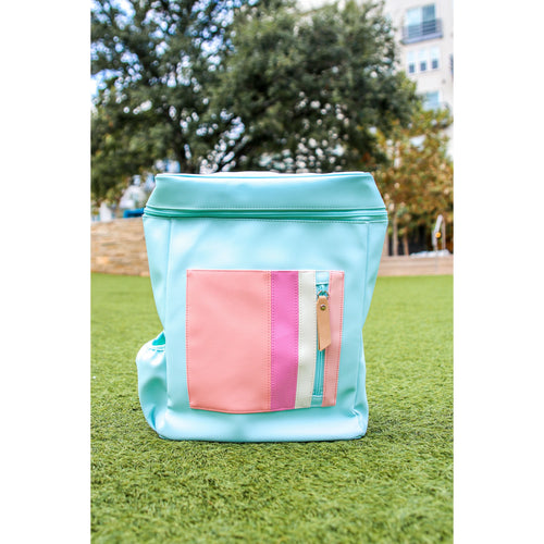 Moxie Backpack - Blue/Pink