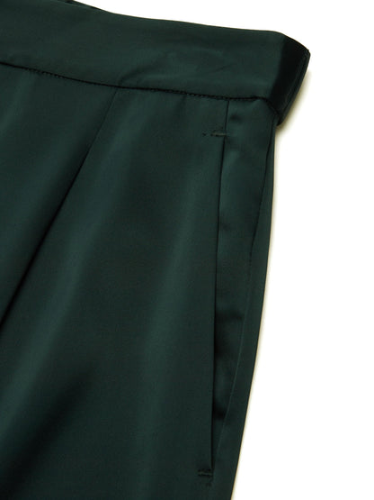 Triacetate Blend Women Straight Leg Pants