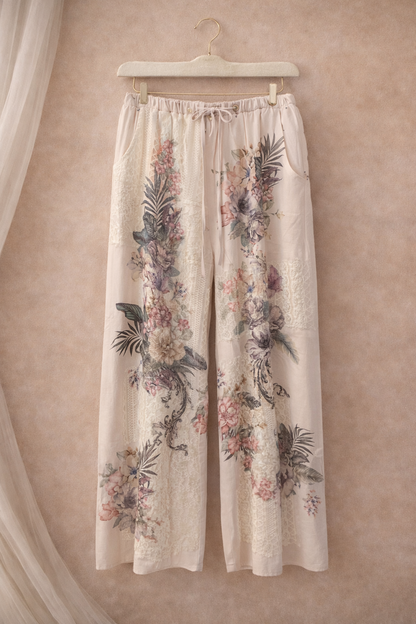 Origami - Garden Party Elegance Lace Pants