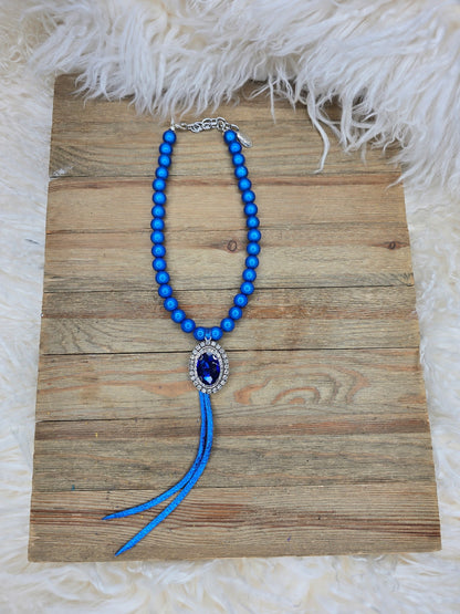 Center Stage Icon Necklace by Sandra Ling Designs