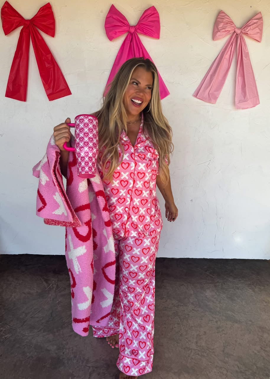 Luxe PJ’s, Tumblers & Blankets