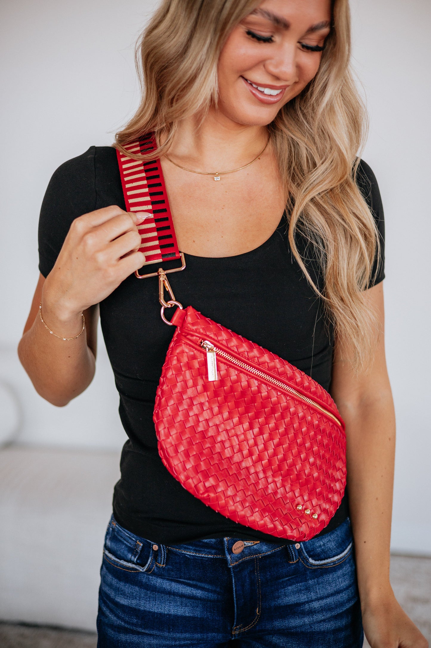 Patsy Bum Bag - Cherry