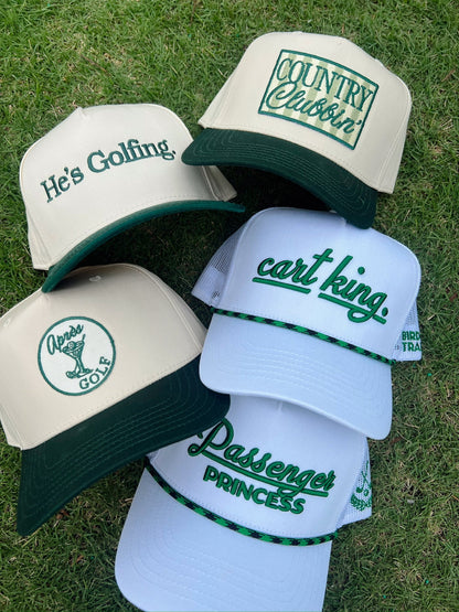 Apres Golf - Green Vintage Trucker Hat